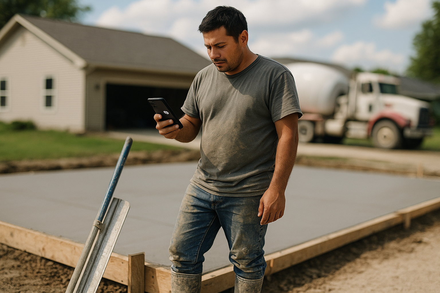 AI Receptionist for Concrete Contractors