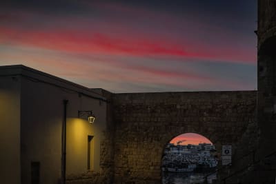 TRAMONTO AL PORTO