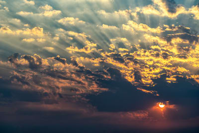 NUVOLE ALL'ALBA