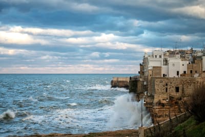 BURRASCA A POLIGNANO A MARE 6