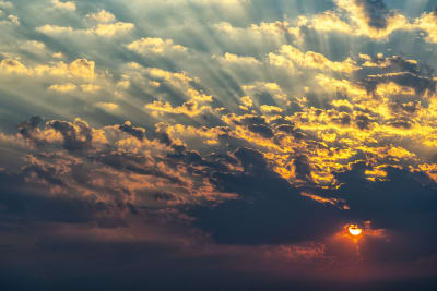 NUVOLE ALL'ALBA