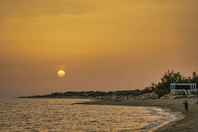 TRAMONTO SUL MAR IONIO