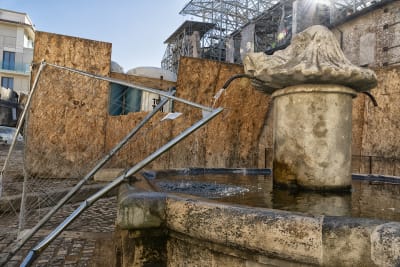 FONTANA DELLA CHIESA DI SANTA MARIA PAGANICA
