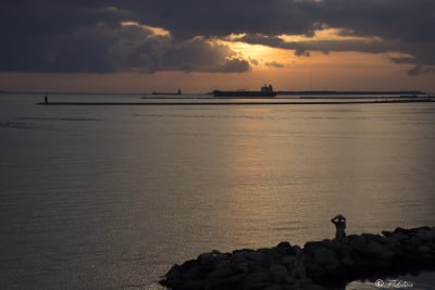 Tramonto sul golfo di Taranto 2