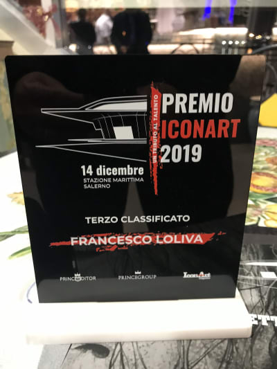 IL TERZO PREMIO
TERZO PREMIO SU 57 ARTISTI PARTECIPANTI.