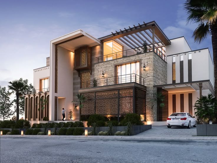 Modern exterior architecture