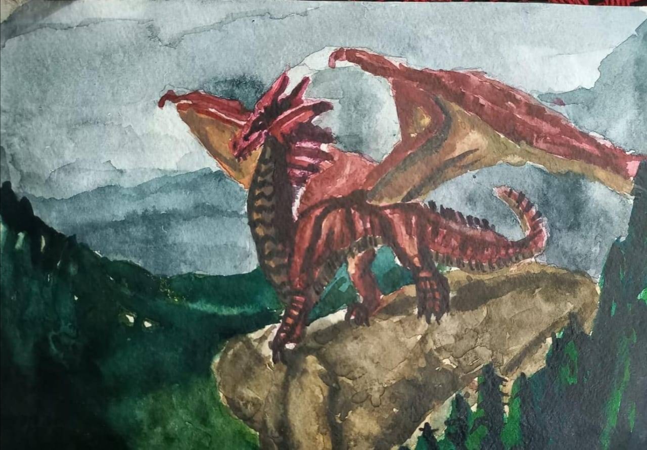 Red dragon