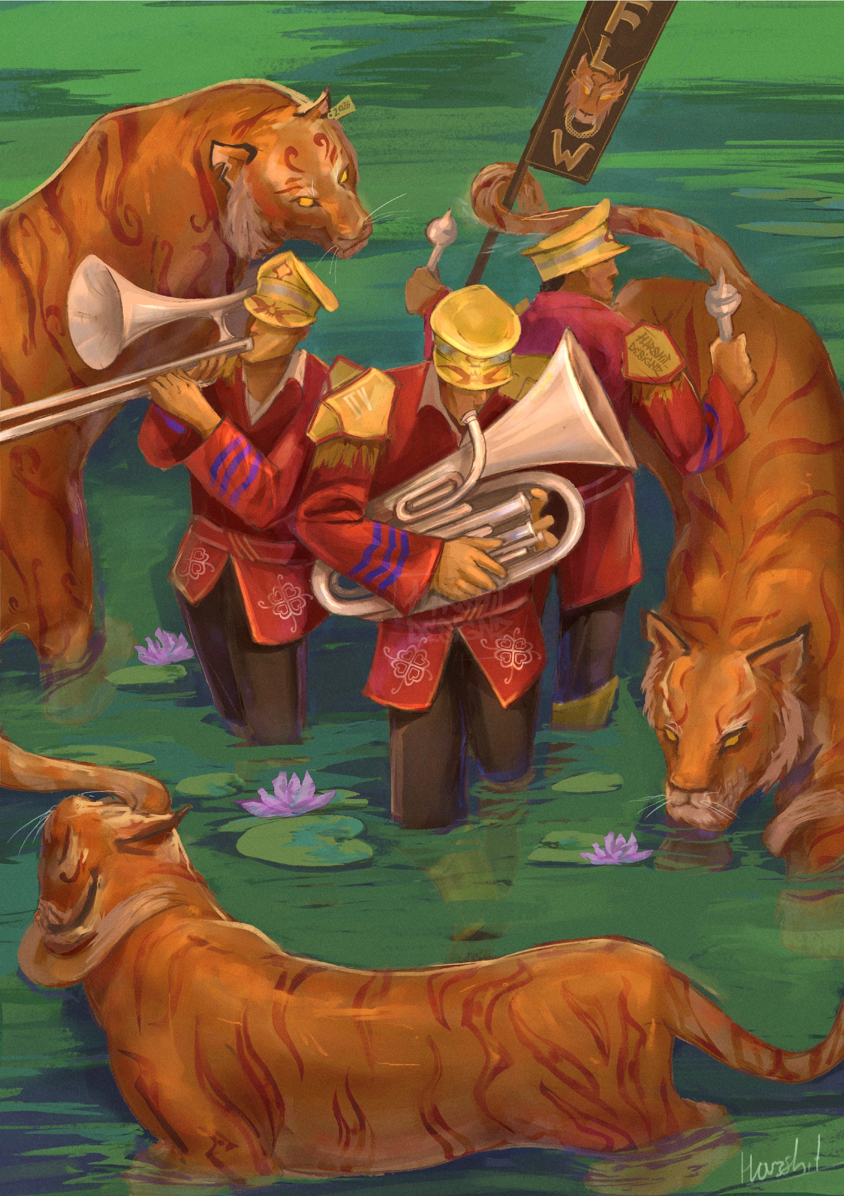 Tiger & tumpets