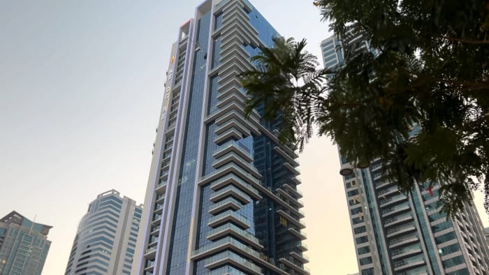 בניין המגורים ME DO RE ברובע JLT בדובאי, שבו הותקנה מערכת אינטרקום של BAS-IP