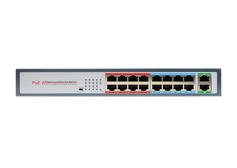 מתג POE להזנת מכשירי אינטרקום IP