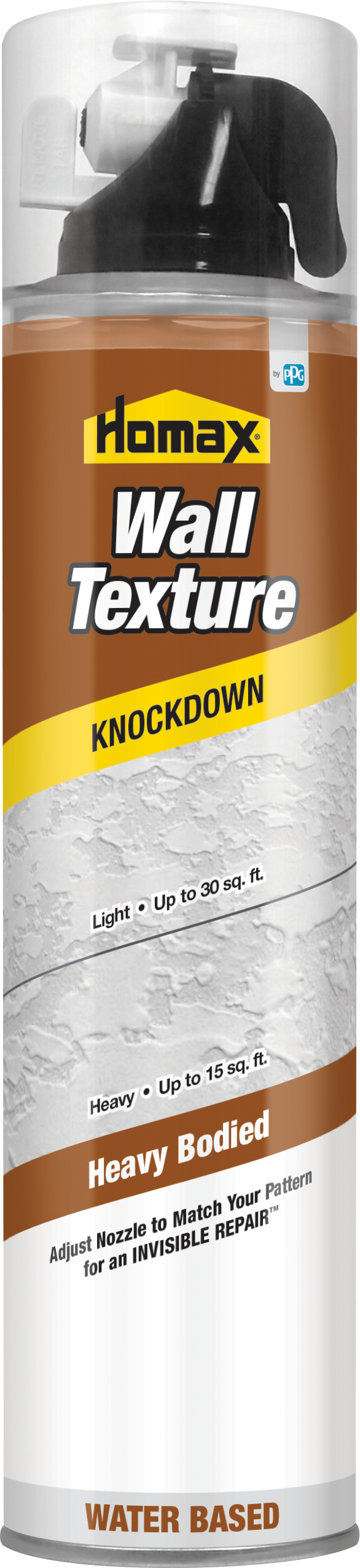 KNOCKDOWN W/B TEXT. 10oz