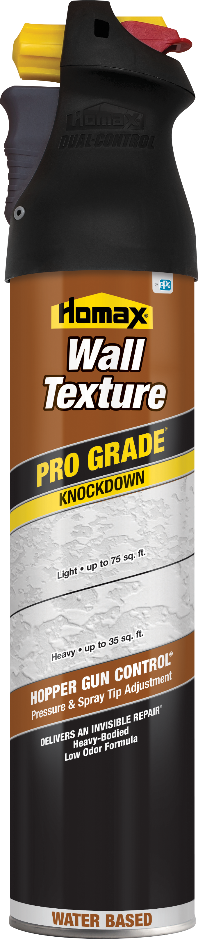 KNOCKDOWN W/B TEXT. 20oz