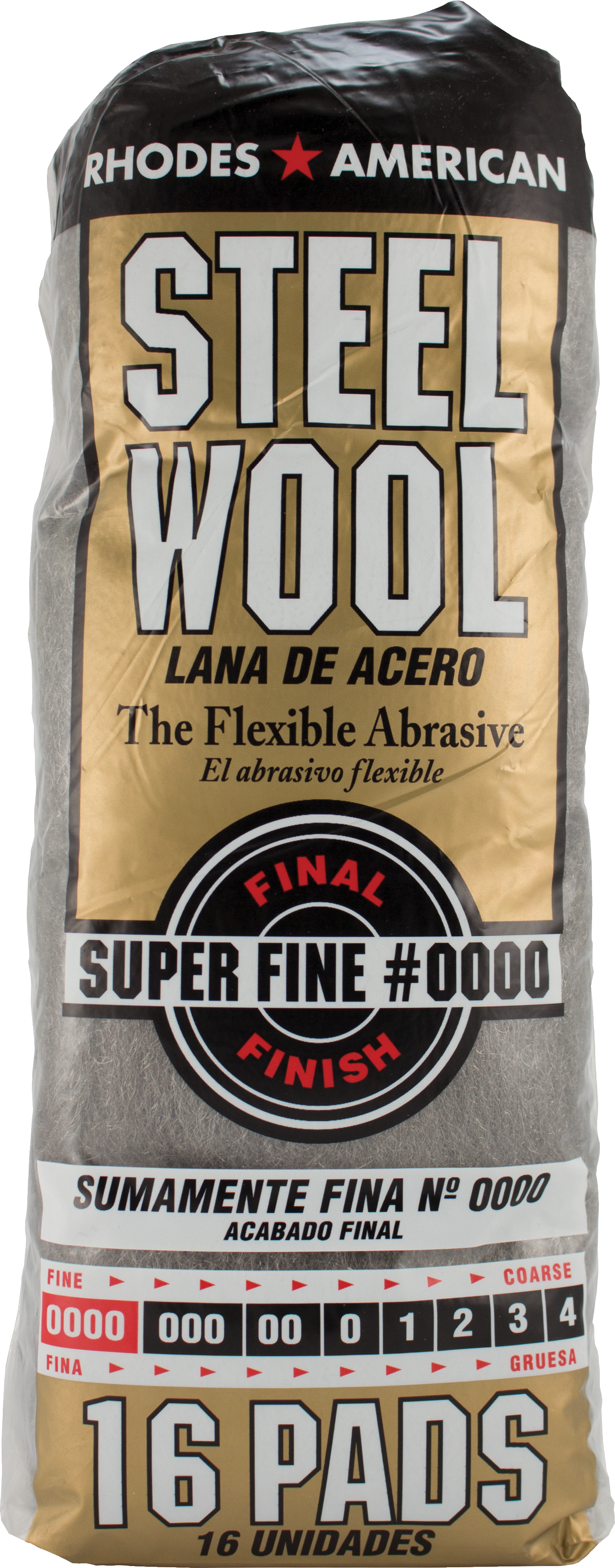 #3 STEEL WOOL 16 PAD/PK