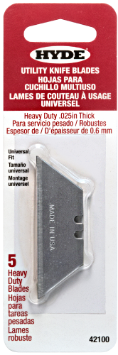 42100 UTILITY BLADES 5/PAK