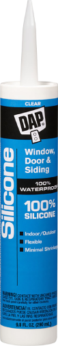100% Silicone Clear 9.8 Oz