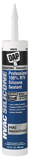 DAP HVAC SILICONE WHITE 10.3OZ
