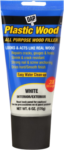 PLASTIC WOOD LTX WHITE 6OZ