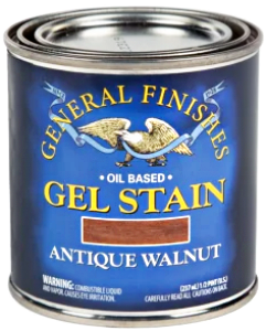 GEL STAIN ANTIQUE WALNUT HALF