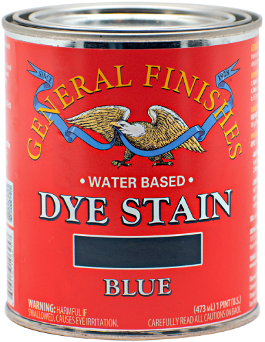 WB DYE STAIN BLUE PINT