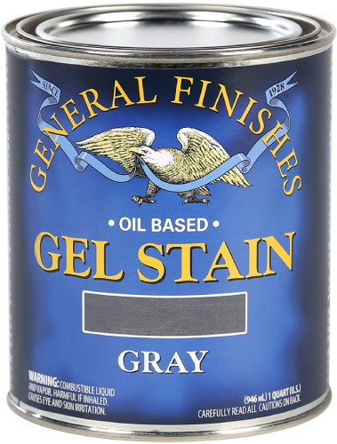 GEL OIL STAIN GRAY QUART