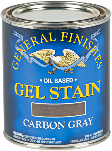 GEL STAIN CARBON GRAY QUART