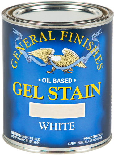GEL OIL STAIN WHITE QUART