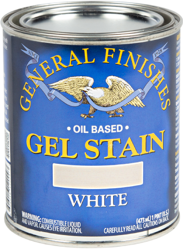 GEL OIL STAIN WHITE PINT