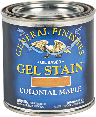 GEL STAIN COLONIAL MAPLE HALF