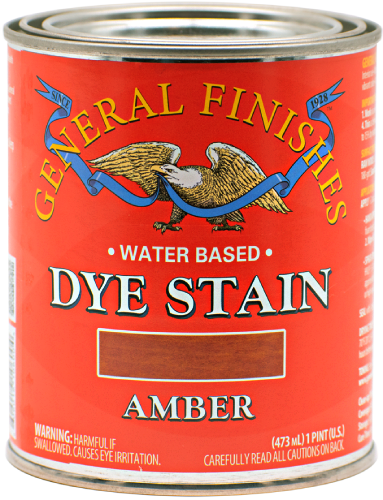 WB DYE STAIN AMBER PINT