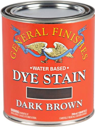 WB DYE STAIN DARK BRN QT