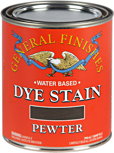 WB DYE STAIN PEWTER QUART DQP