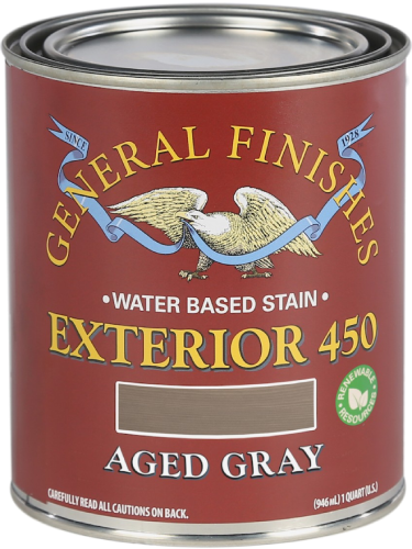 EXT 450 STAIN AGED GRAY QT