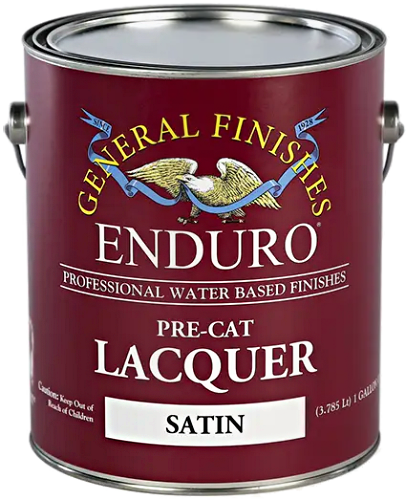 PRECAT LACQUER SATIN WB GAL