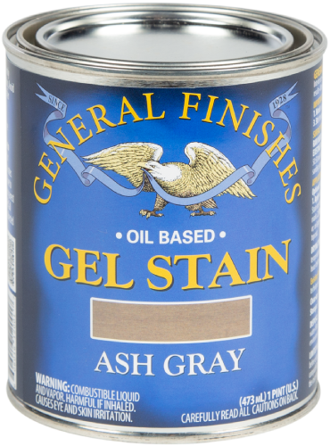 GEL STAIN ASH GRAY PINT