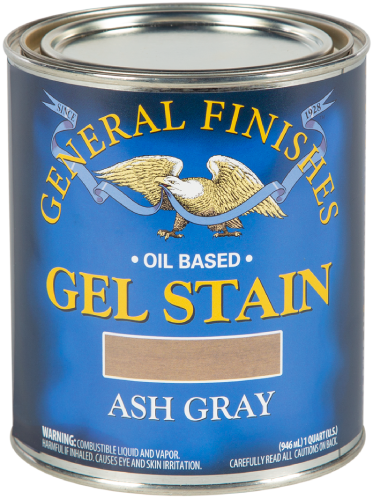 GEL OIL STAIN ASH GRAY QUART