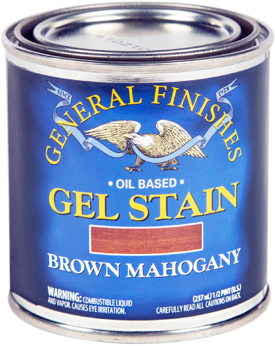 GEL BROWN MAHOGANY HALF PINT