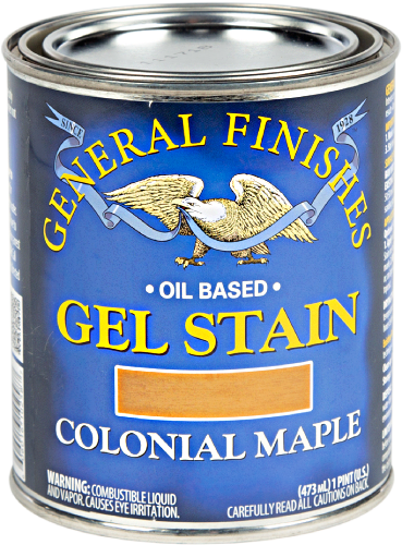GEL STAIN COLONIAL MAPLE PINT