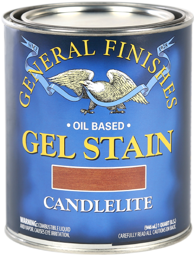 GEL STAIN CANDLELITE QUART