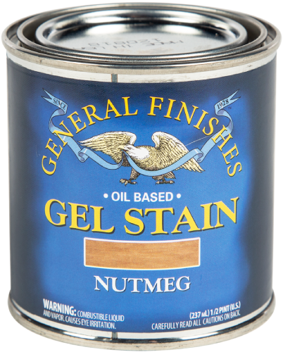 GEL STAIN NUTMEG HALF PINT