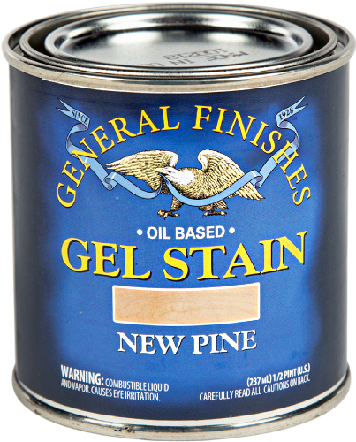 GEL STAIN NEW PINE HALF PINT