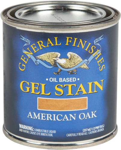 GEL STAIN AMERICAN OAK HALF PT