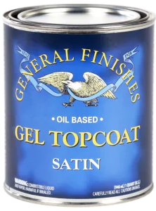 GEL OIL TOP COAT SATIN QUART