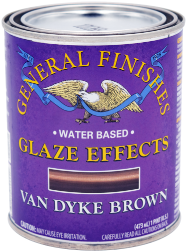 GLAZE EFFECTS VAN DYKE BROWN P