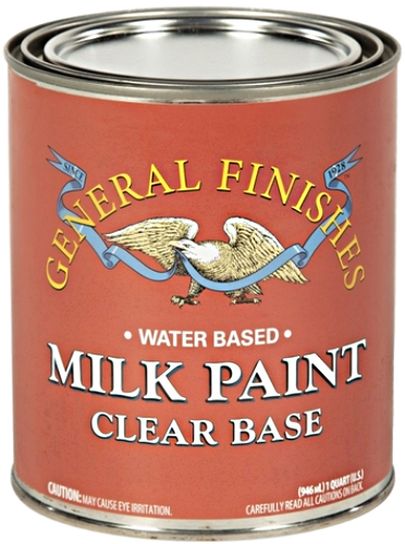 MILK PAINT WB CLEAR BASE QT