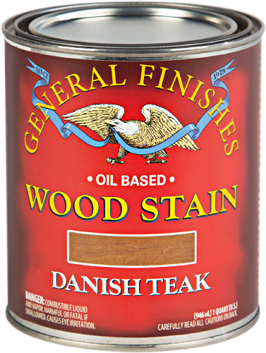 OIL STAIN DANISH TEAK QUART