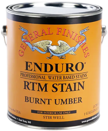 RTM STAIN BURNT UMBER GALLON