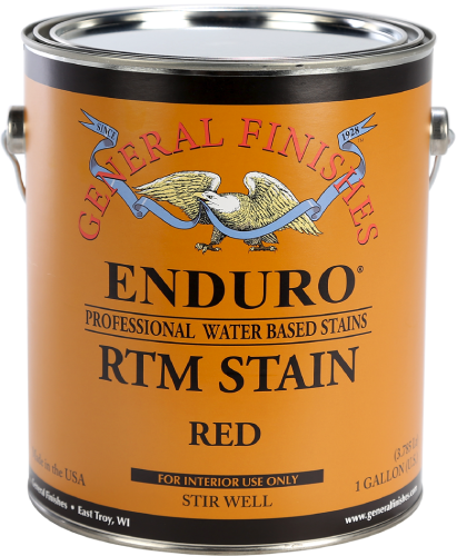 RTM STAIN WB RED GALLON