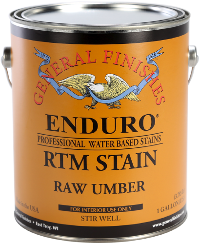 RTM STAIN WB RAW UMBER GALLON