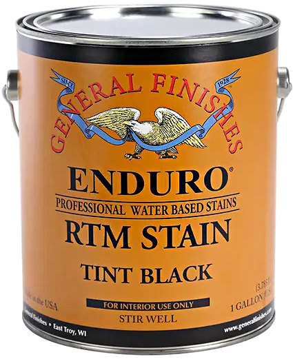 RTM STAIN TINT BLACK GAL