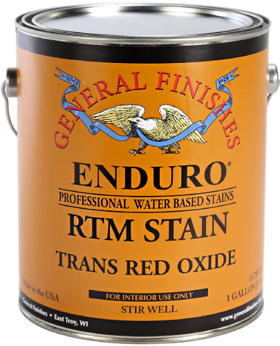 RTM STAIN WB TRANS RED GAL